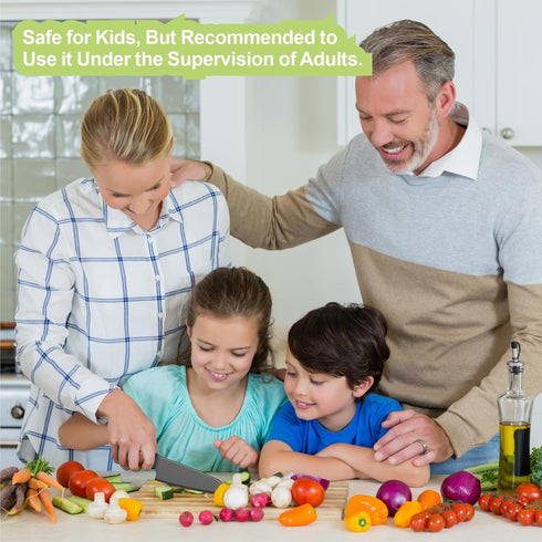 Nylon Kitchen Knife, Durable Plastic Knife for Cooking, Cutting Pizza, Cakes, and Veggies