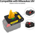 Battery Adapter for Dyson V6, V7, V8 - Convert M18 Battery for Dyson Vacuum Cleaners (Milwaukee Compatible)