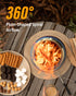 YEFU Low Smoke Tabletop Fire Pit 9.7 x 7.1 in, Safe Burning Camping Stove with Travel Bag, 2 Mini Sticks & Fireproof