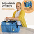 9 FifthStar Cleaning Caddy Bag for Professionals - Heavy-Duty Organizer with Shoulder Strap, Pockets, Mesh Base