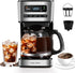Taylor Swoden Programmable Coffee Makers 12 Cup, Hot and Iced Coffee Maker,