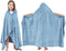 Hiturbo Kids Hooded Bath Towel: Soft Plush Pool Beach Fleece Towel Blanket