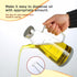 Oil Dispenser for Kitchen,25OZ Oil Bottles Cooking Oil Dispenser with Drip Free Spout and Non Slip Bottom Fits in Home,Kitchen,Barbecue,Party (750ml) by Cucudoner