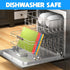 Goodluck 4 Pieces Flexible Cutting Boards - BPA Free Plastic Cutting Boards for Kitchen, Non-Slip Cutting Mats