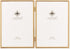 Lawrence Frames Metal Frame, Simply Gold, 5x7 Double