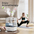 6L 26dB 50 1 Pack 2 CHIVALZ Humidifiers for Bedroom Large Room Home, Cool Mist Top Fill Humidifiers for Baby Nursery