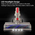 Quick Release Motorhead Turbine Brush Cleaner Head Compatible with Dyson V15 V11 V10 V8 V7 Vacuum Cleaner for Cleaning
