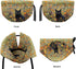 Black Cat Floral Print Tea Pot Cosy, Cotton Tea Cozy for Teapots, Dust Cover Insulated Kettle Cover for Kitchen
