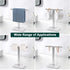 T-Shape Hand Towel Holder - Free-Standing Stand for Bathroom, Kitchen Countertop, 304 Stainless Steel (12IN-Marble