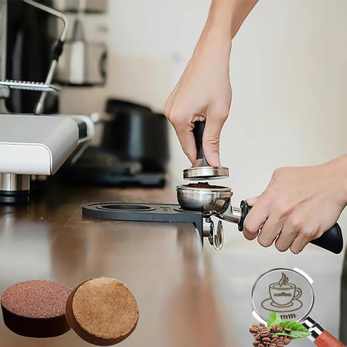 Espresso Puck Screen 51mm, 1.7mm Thickness Stainless Steel Filter Screen for Espresso Machine Portafilter