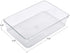 Masirs Clear Drawer Organizer, 8-Piece Set for Office Desk, Utensils, Cosmetics, and Makeup