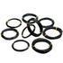 Zhanmai 9 Rolls Bonsai Wires, Anodized Aluminum Training Wire with 3 Sizes (1.0 mm, 1.5 mm, 2.0 mm), Total 147 Feet