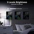 5.7" Snooze Lafocuse LED Digital Alarm Clock Bedside, Table Clocks with Dual Alarm, Date, Day, Temperature, DST, USB