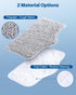 6 Pack Steam Mop Replacement Pads - Machine Washable Microfiber Cloths, Reusable Cleaning Pads