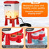 Ganggend 2 4 Heated Chicken Waterer, Gallon Thermostatic Poultry Drinker with Nipples, Outdoor Winter Water Heater