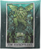 Cthulhu The Hierophant Tarot Card Tapestry Wall Hanging, H.P. Lovecraft Horror Home Decor, 60" x 50"