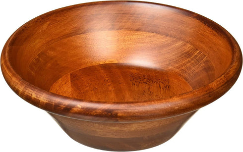 Lipper International Small Cherry Finished Salad Bowl, Single Bowl, 7" Diameter x 2 1/2" Height
