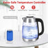 Speed-Boil Electric Tea Kettle: Glass for Boiling Water, 1.8 Liter, Auto Shut-Off & Boil-Dry Protection, 2 Year Warranty