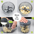 900ml Cambom Manual Food Chopper Vegetable Cutter, Hand String Vegetable Chopper Onions Cutter for Vegetable Fruits