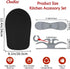 Mixer Slider Mat for KitchenAid Stand Mixer with 2 Grey Accessories, Slide Mats Pads for 4.5-5 Qt Tilt-Head Mixer