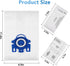 Improvedhand 10 Packs 3D Airclean Bags for Miele GN Vacuum Cleaner, Fit for Miele Classic C2 C3