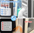 Portable Air Conditioner Window Vent Kit, Universal Sliding Seal for Mobile A/C & Dryer, Adjustable Length