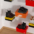 Wall-6 Pack Floating Shoe Shelves for Sneaker Shelves-Levitating Shoe Display Stand Acrylic Sneaker Wall Hanger,Shoe