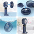 Personal Fan, Portable Hanging Neck Fan, 4000mAh USB-C Rechargeable, 5-Speed Modes, Max 16H Run Time (Blue)