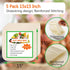 Huppar 5 Pack 15"x15", 100% Nut Milk Bag Cheesecloth bags for Straining Reusable, Unbleached Cotton Cloth