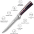 PAUDIN Boning Knife 6 Inch, Super Sharp Fillet Knife, German High Carbon Stainless Steel, Pakkawood Handle with Gift Box