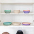 Grow Forward 8-Piece Wheat Straw Kids Plates and Bowls Sets, Unbreakable Dishwasher & Microwave Safe Dishes for Children