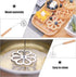 Bunuelos Mold with Handle, Rosette Iron Set, Aluminum Waffle Mold for Baking Kitchen Cooking
