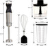 Kenmore Immersion Hand Blender, Variable Speed Handheld Mixer with 700mL Beaker Lid for Smoothie Food Chopper