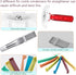 5 Pcs Air Conditioner Fin Cleaner Set, 3 Different AC Fin Comb, 2 Different Brush for Evaporator Radiator Repair