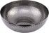 Creative Co-Op Metal Bowl in Oxidized Silver