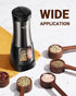Set 2 1 Sangcon Electric Salt and Pepper Grinder Shaker IN - Automatic Salt and Pepper Grinder Mill, Battery Powered