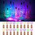 SunKite Wine Bottle String Lights with Cork, 18 Pack, 20 LED 2M Mini Silver Copper Wire Fairy Lights for DIY Decor