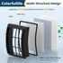 2 + 4 Pack Filters for Shark Vacuum Navigator Lift Away, Replacement ZU503AMZ NV350 NV351 NV352 NV355 NV356E