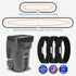 Set 3, 55, 65, 96 Large Rubber Bands for Garbage Can of Fits Gallon Trash Cans, Hongmed Trash Can Rubber Bands Durable