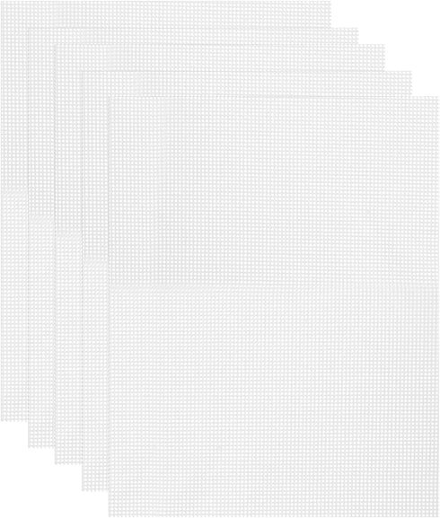 uxcell 11.4 x 14.6" Silicone Dehydrator Sheets, 5 Pcs Non-Stick Reusable Drying Mesh for Food Dehydrator, White