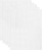 uxcell 11.4 x 14.6" Silicone Dehydrator Sheets, 5 Pcs Non-Stick Reusable Drying Mesh for Food Dehydrator, White