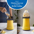 Elite Gourmet Fast Hot Air Popcorn Popper, 1300W Electric Maker with Measuring Cup & Butter Tray