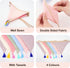 9Ft Pre-Strung Cotton Fabric Bunting Banner, Morandi Triangle Pennant Banner Flag, Double-Sided Bunting Garland
