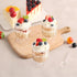 120 5 OZ Pcs Dessert Cups with Spoons - Mini Clear Plastic Dessert Parfait Cups - Round Serving Goblet Cup for Party