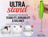 PRO MILK FROTHER WAND, ULTRA HIGH SPEED HANDHELD FROTHER, UPGRADED STAND, Powerful Mixer with Stainless Steel Whisk