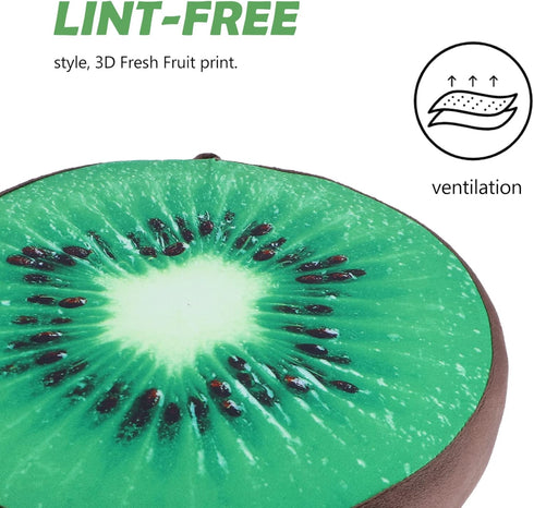 LIFKOME Watermelon Pet Round Fruit Pillow, 3D Fruit Cushion for Home Office Decorative Floor Chair Seat Pad
