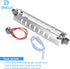 WR51X10055 Refrigerator Defrost Heater Kit, Replacement for GE Hotpoint, Includes Temperature Sensor and Thermostat