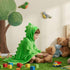 50"x30" 3-12 Hiturbo Kids Dinosaur Hooded Bath Towel: Super Soft Fleece Toddler Towel Wrap - Pool Beach Towels Swim