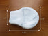 Marble Spoon Rest for Kitchen Counter, Cooking Utensil Holder for Stove Top, Non-Slip Silicone Feet, 1 Pack