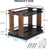 2 Nieifi Pull Out Spice Rack Organizer, Tiers, Wood Grain, Spice Organization for Cabinet, Height Adjustable, Easy
